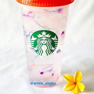 🌹SALE🌹 🌈NEW ✨Starbucks 2021 Color Changing Reusable Cup